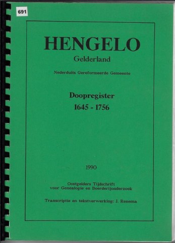 005-C-691 NDG Hengelo Dopen 1645-1756